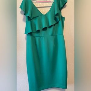 Lane Bryant dress - beautiful green color. Plus Size 14